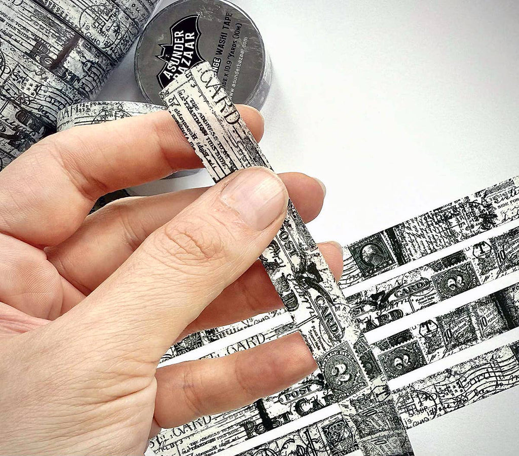 Postal Grunge Washi Tape