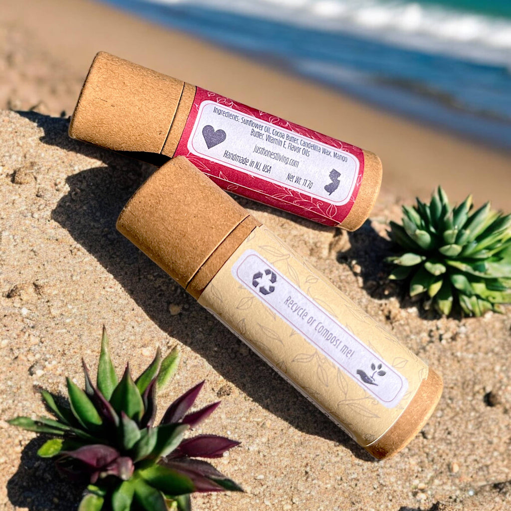 Vegan Plastic-Free Lip Balms