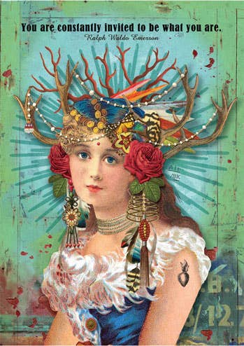 Be What You Are Greeting Card