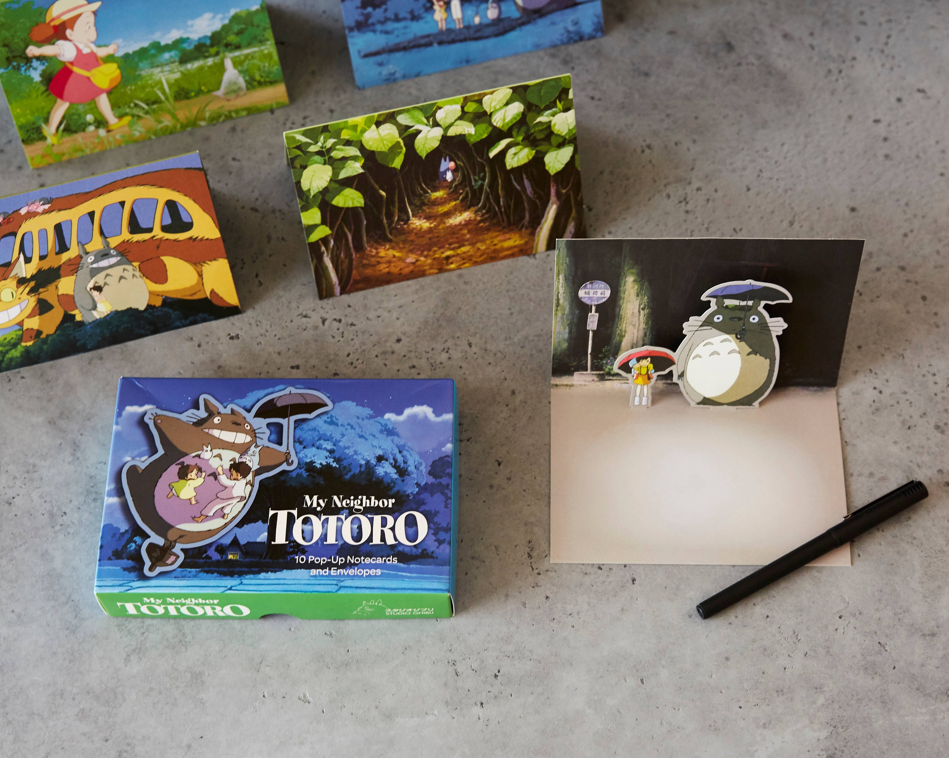 My Neighbor Totoro Pop-Up Notecards Studio Ghibli