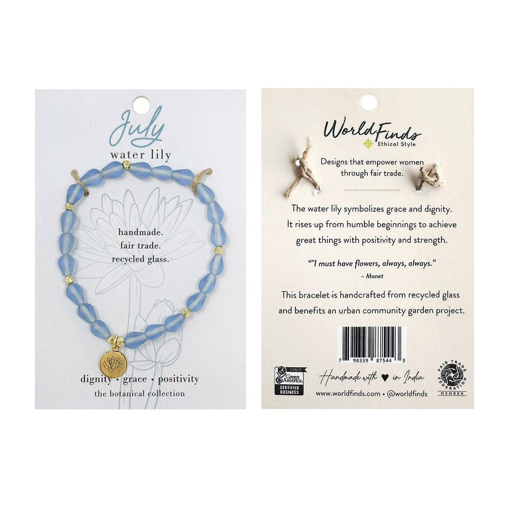 July • Birth Flower Bracelet