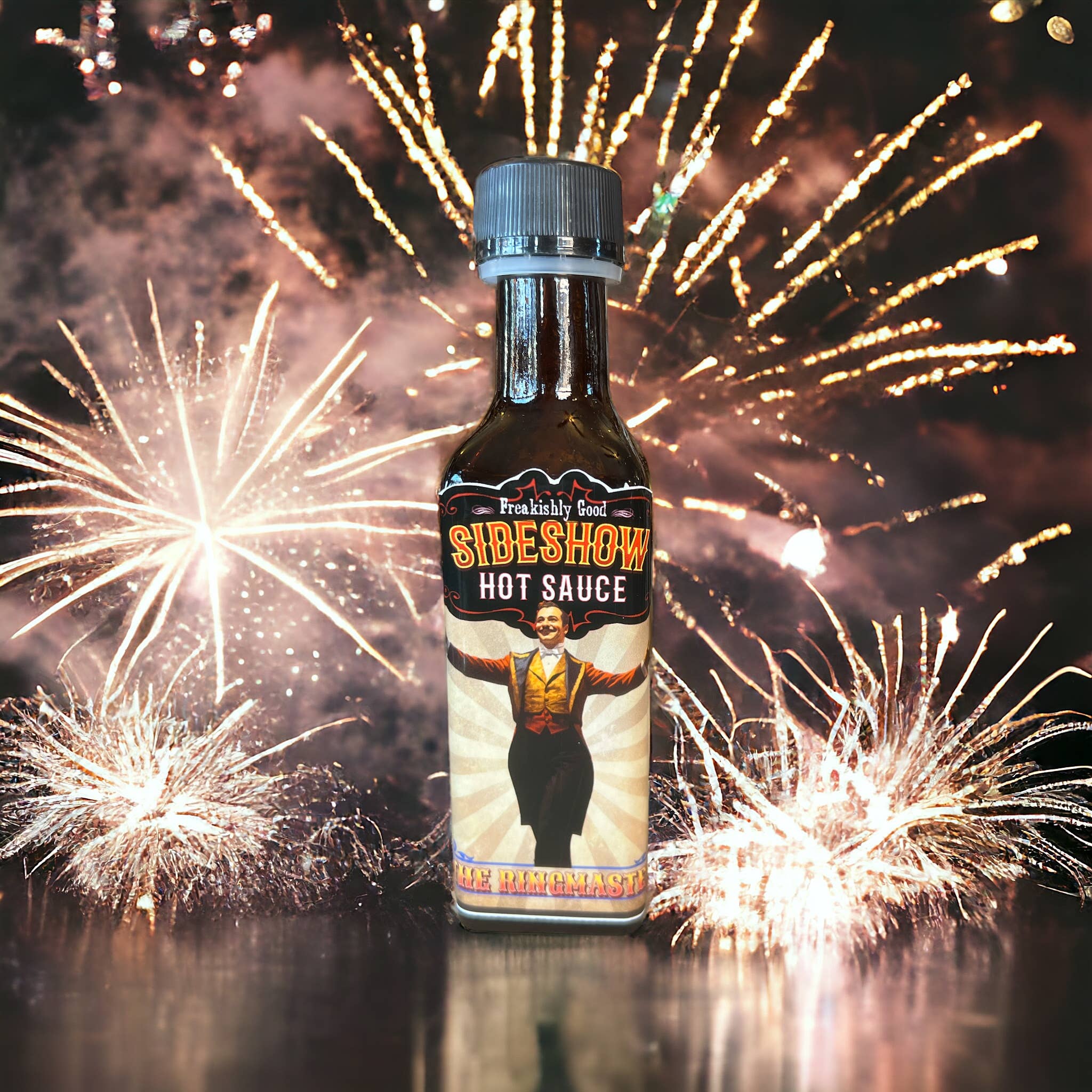 Sideshow Hot Sauce © The Ringmaster  Circus Garlic
