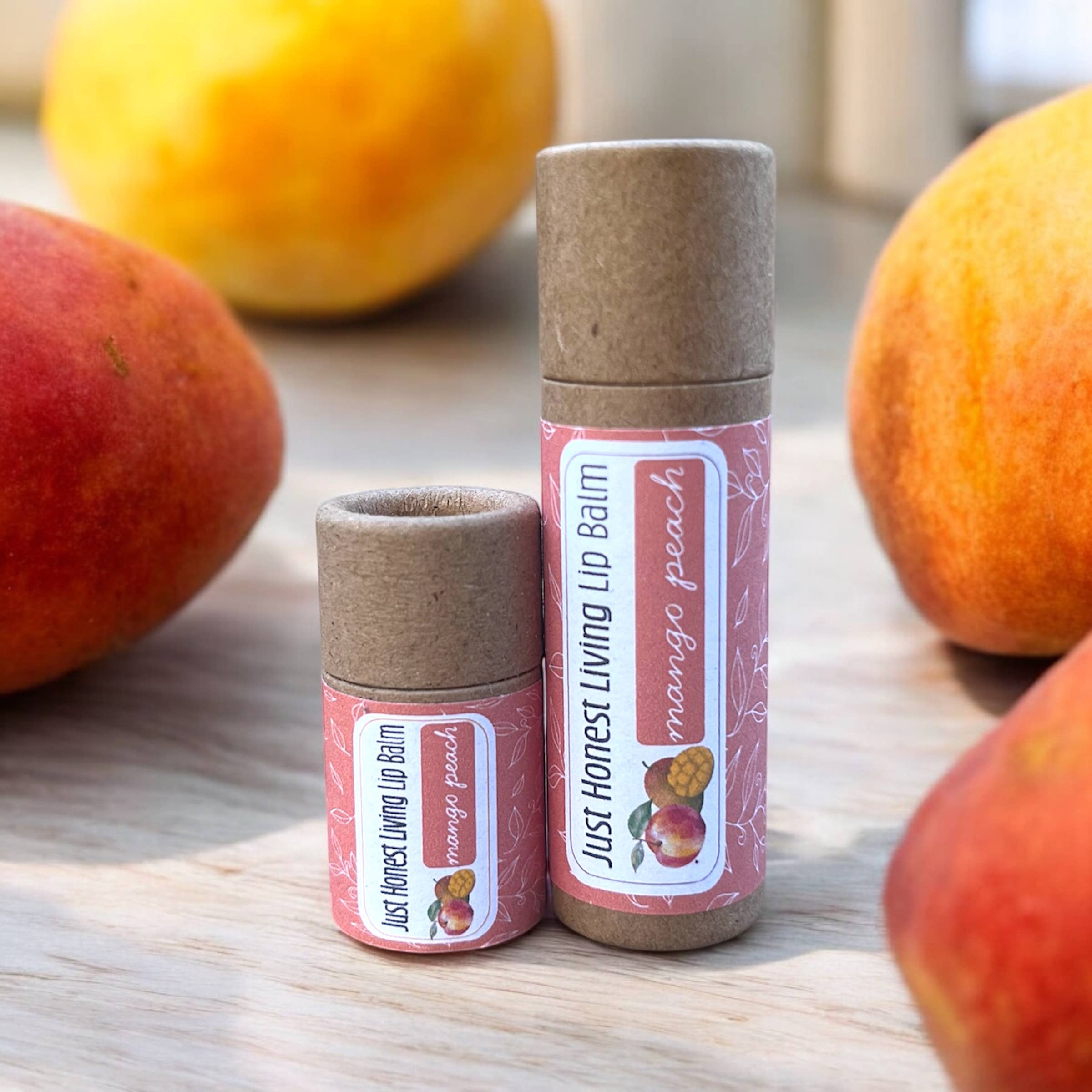 Vegan Plastic-Free Lip Balms