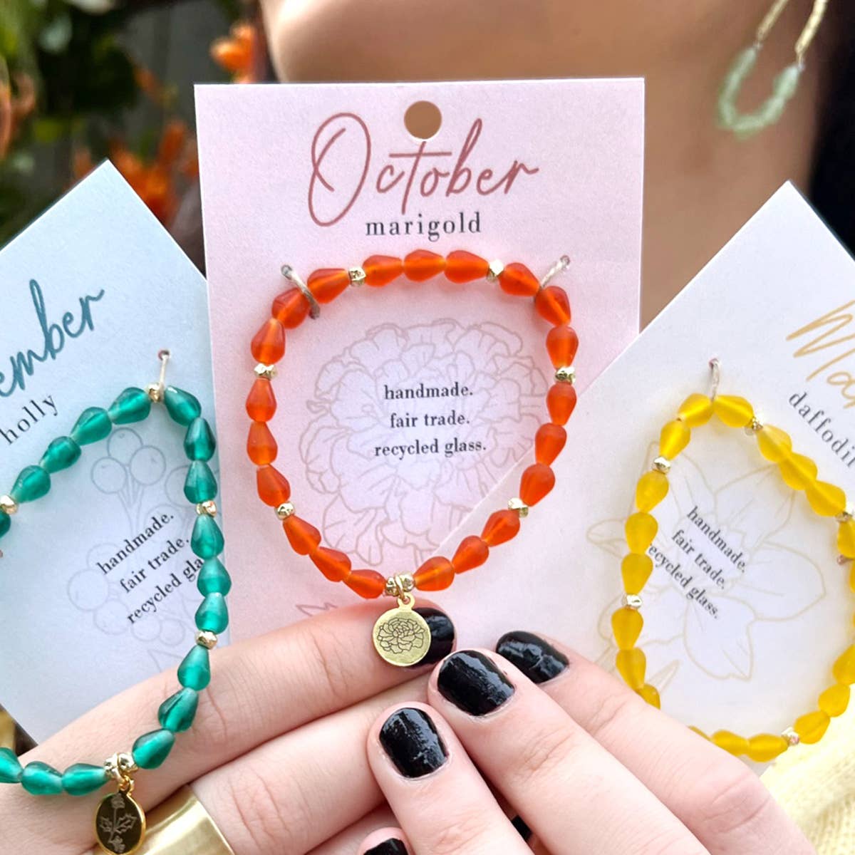 October • Birth Flower Bracelet