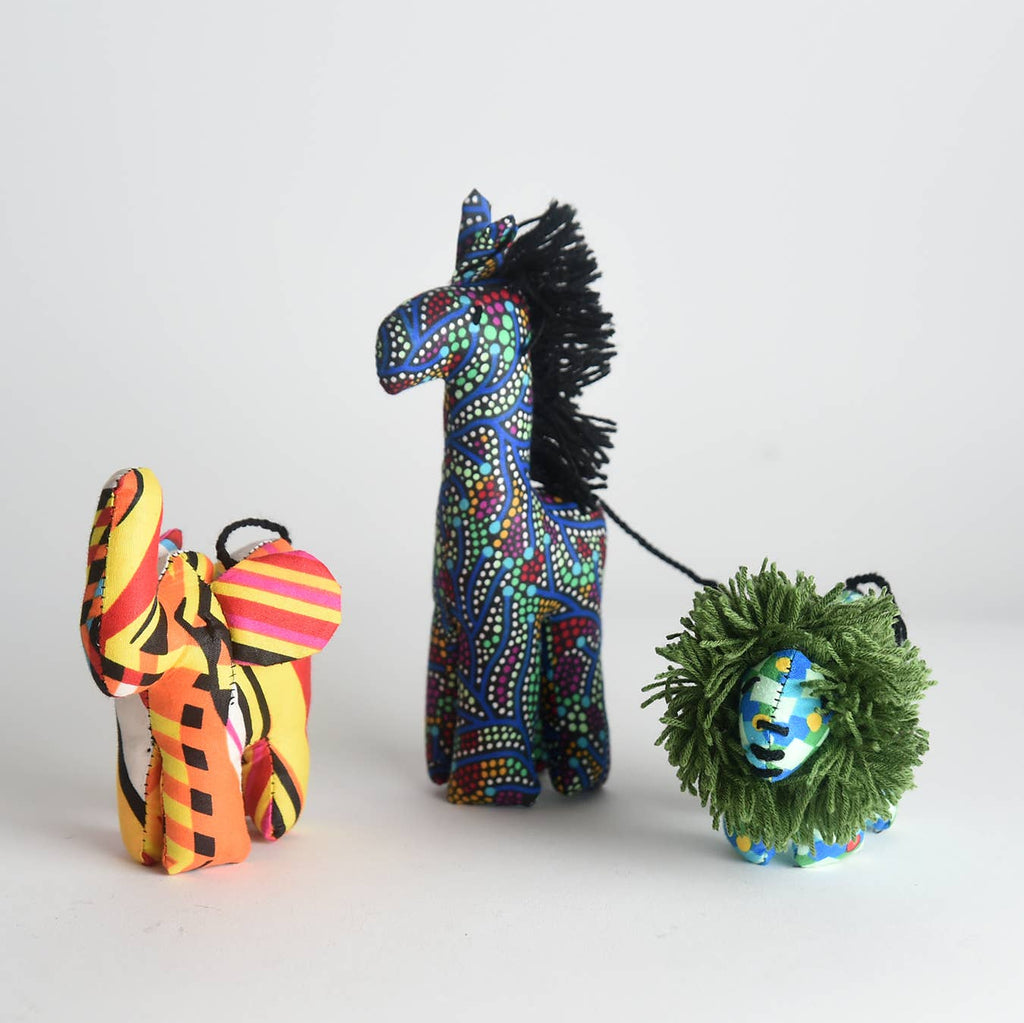 Small Plush African Animal