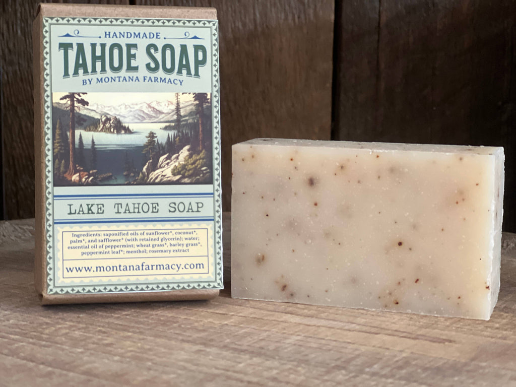 Lake Tahoe Vintage handmade Forest bathing keepsake soap CA