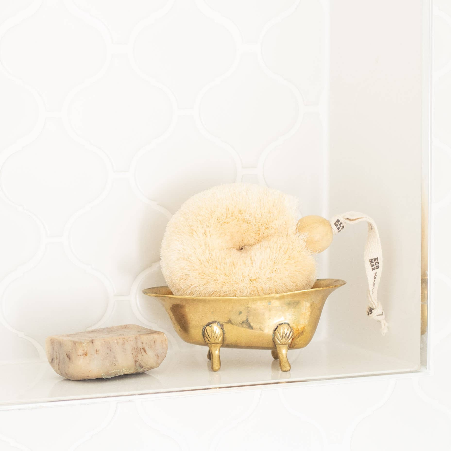 NEW! Spa Shower Puff Body Brushes - Handmade - All Natural
