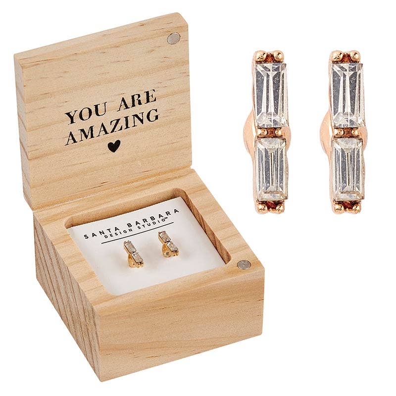 Best Teacher Ever | Treasure Box Earrings