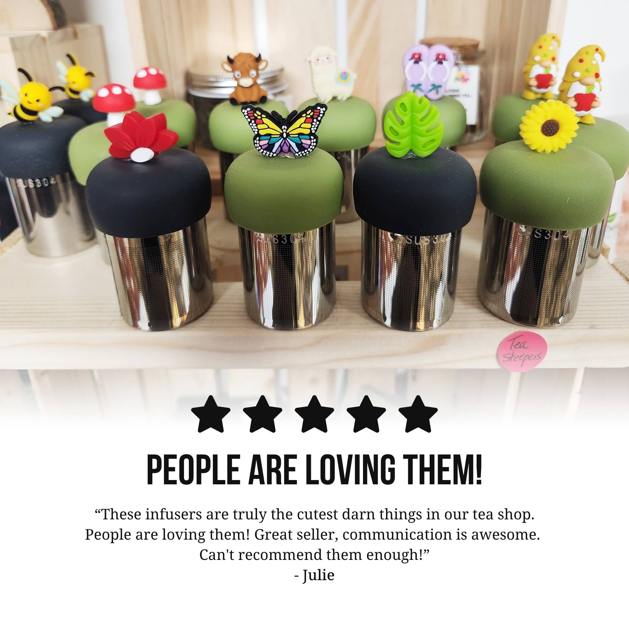 Rainbow Floating Tea Steeper