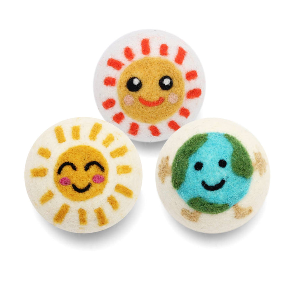 Earth & Sun Eco Wool Dryer Balls Fair Trade