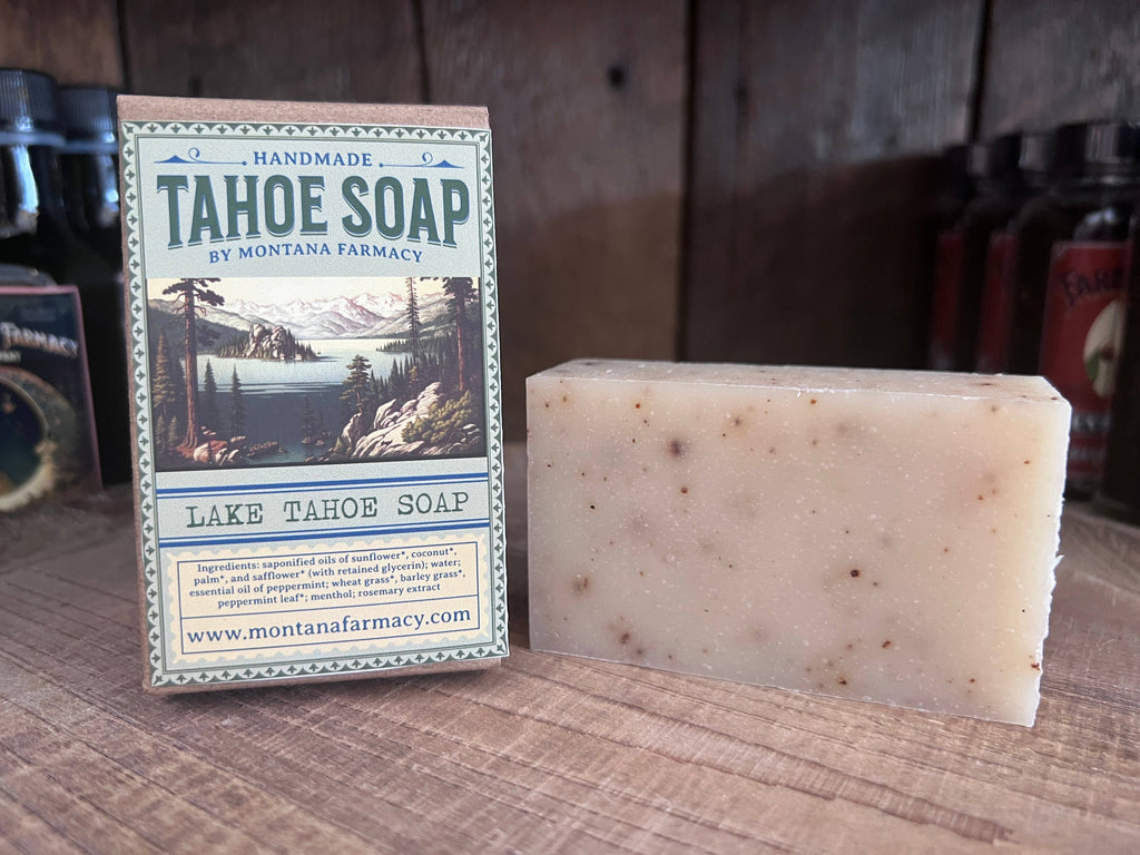 Lake Tahoe Vintage handmade Forest bathing keepsake soap CA