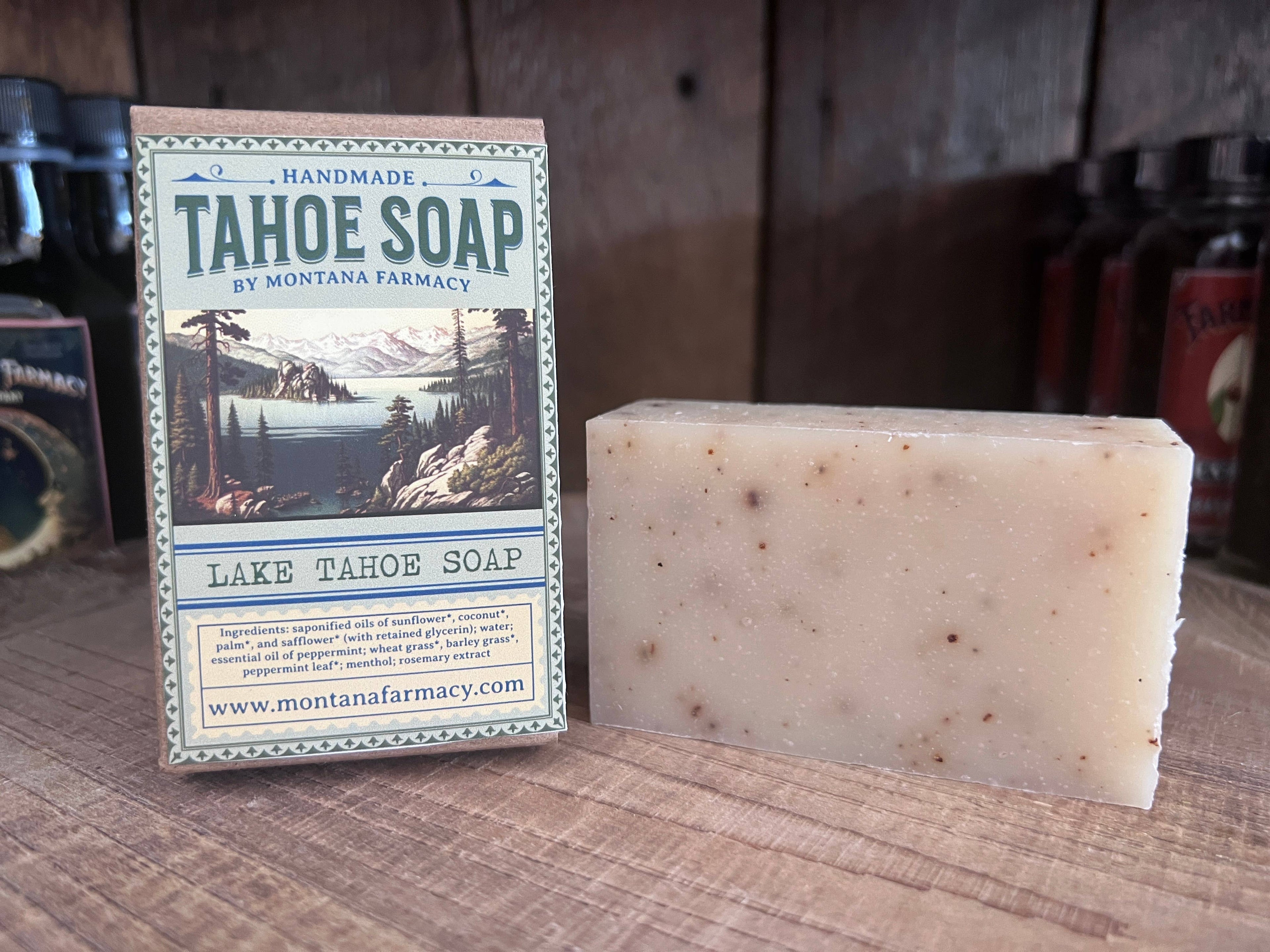 Lake Tahoe Vintage handmade Forest bathing keepsake soap CA