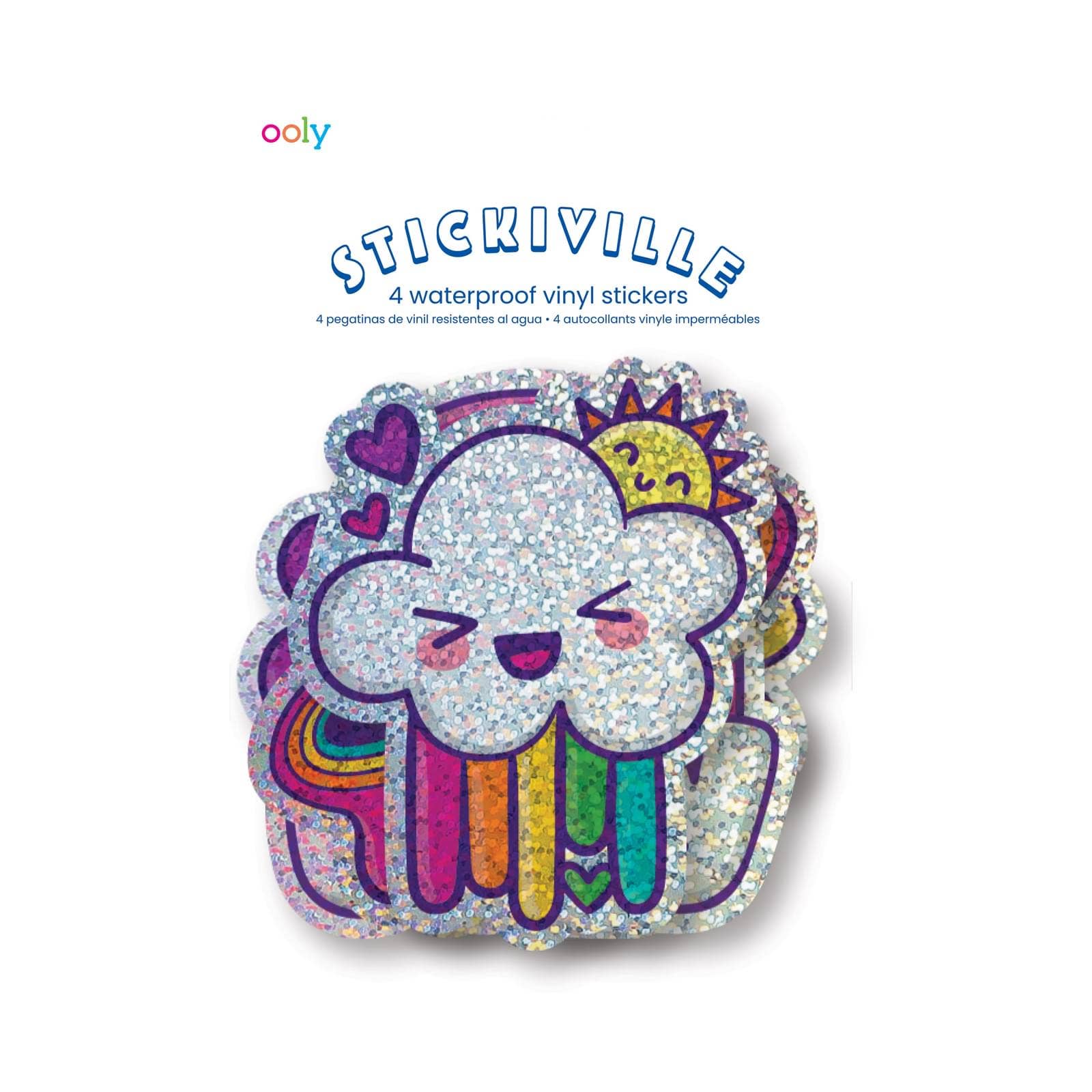 Happy Rainbows Sticker Set (Set of 4)
