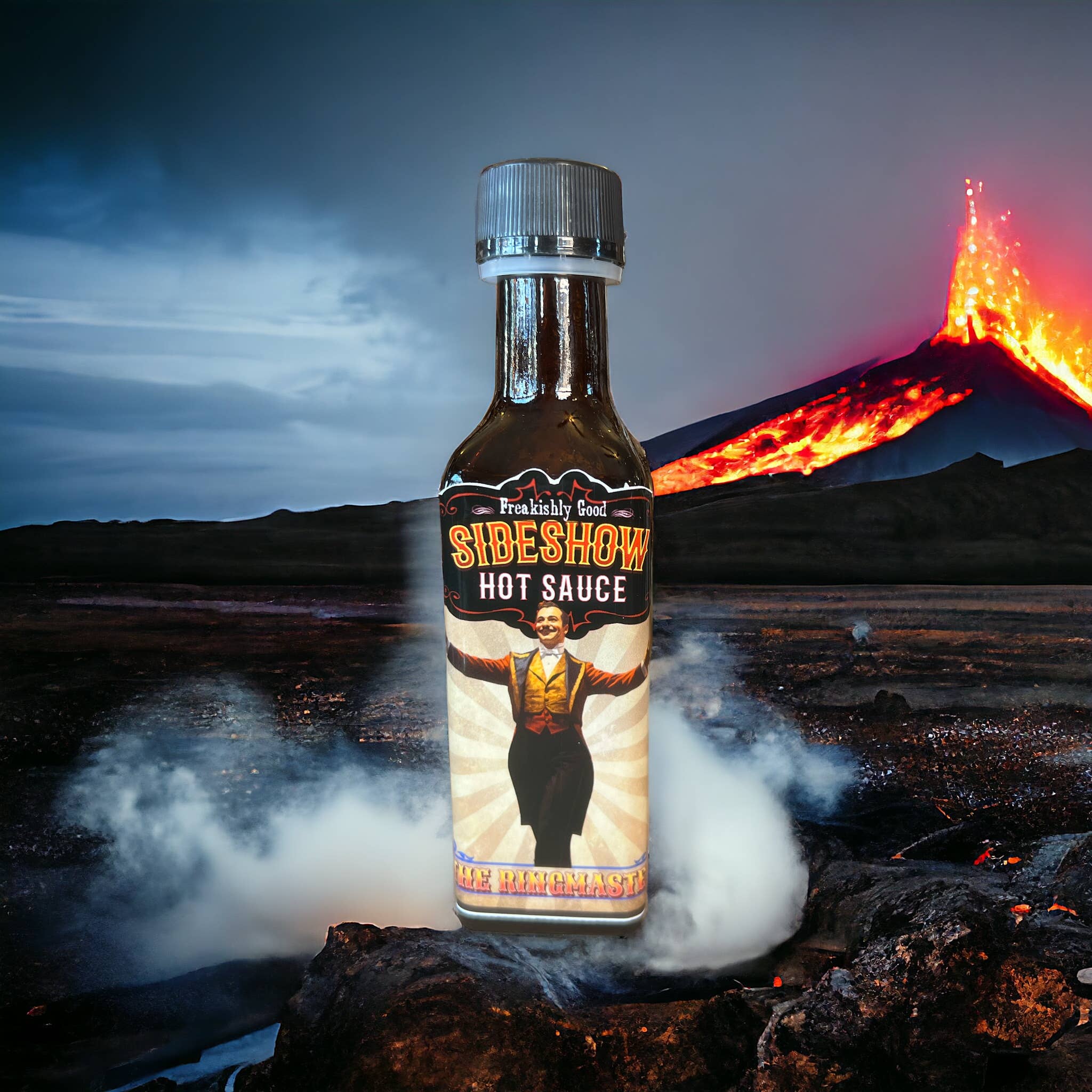 Sideshow Hot Sauce © The Ringmaster  Circus Garlic