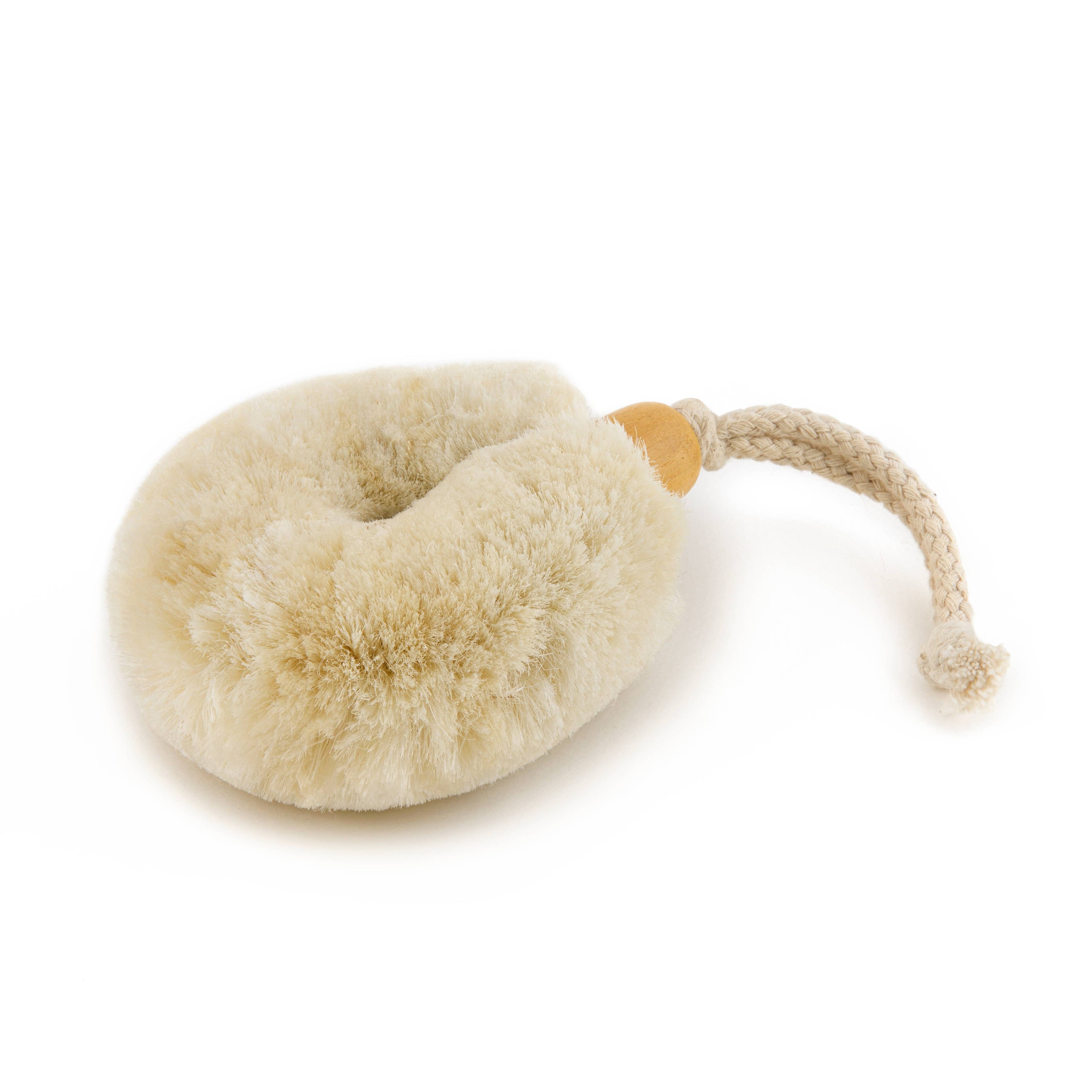 Palm Body Wash Brushes - Natural Sisal or Soft Jute