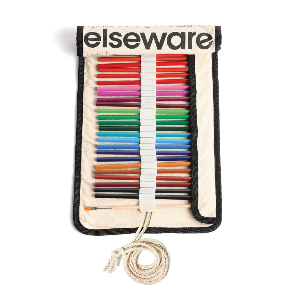 Watercolor Pencils - 36 Colors with Eco-Friendly Canvas Wrap