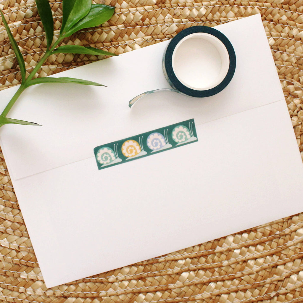 Snail Lover Washi Tape