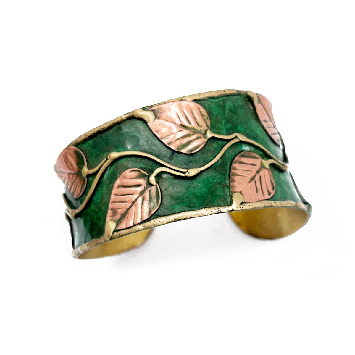 Leaves & Vines Cuff Bracelet