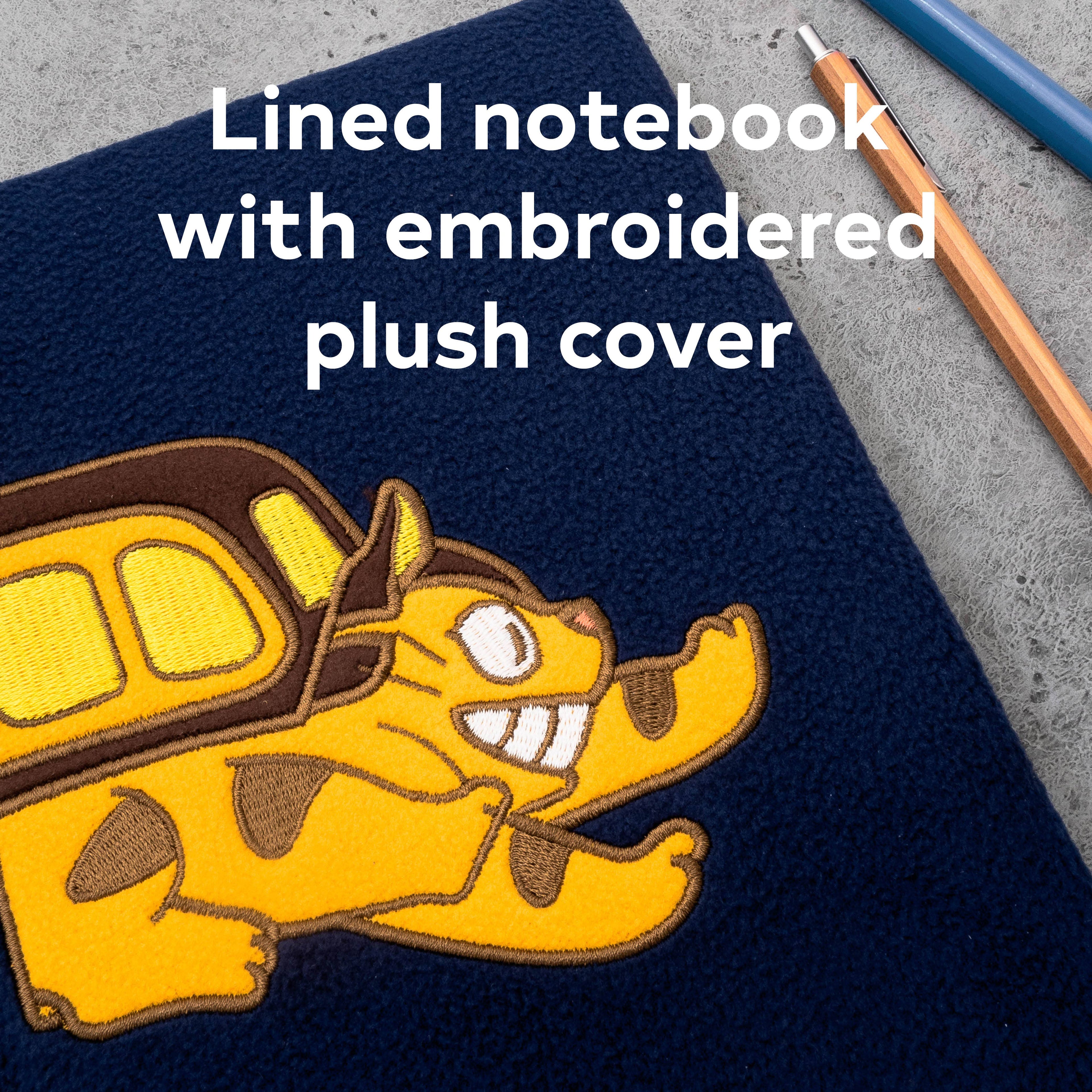 Studio Ghibli My Neighbor Totoro: Cat Bus Plush Journal
