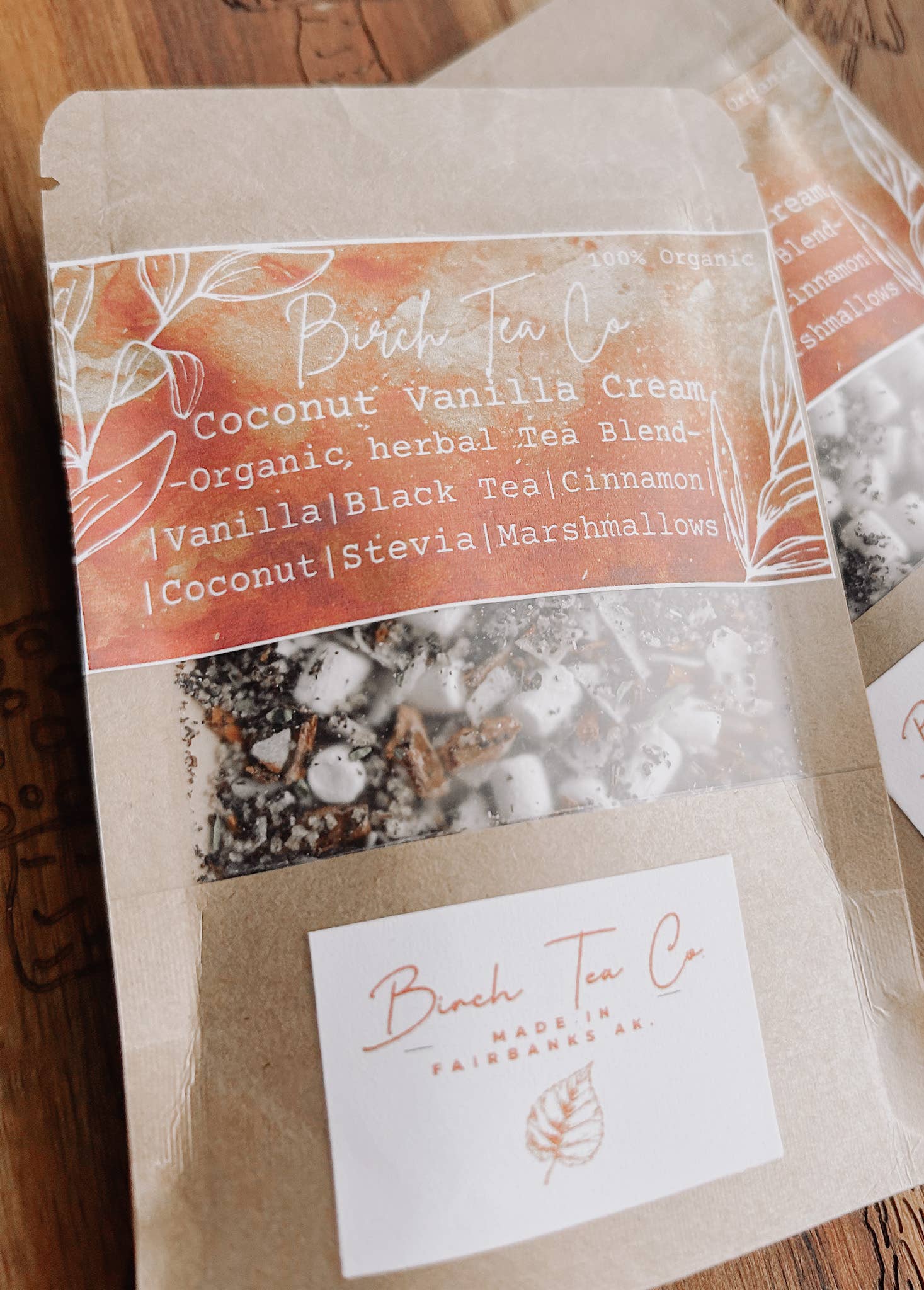 Coconut Vanilla Cream - Black Tea Loose Leaf Tea Blend