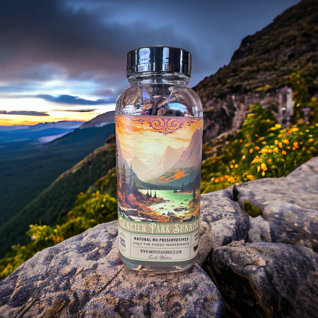 Glacier National Park Sunrise Herbal Tea
