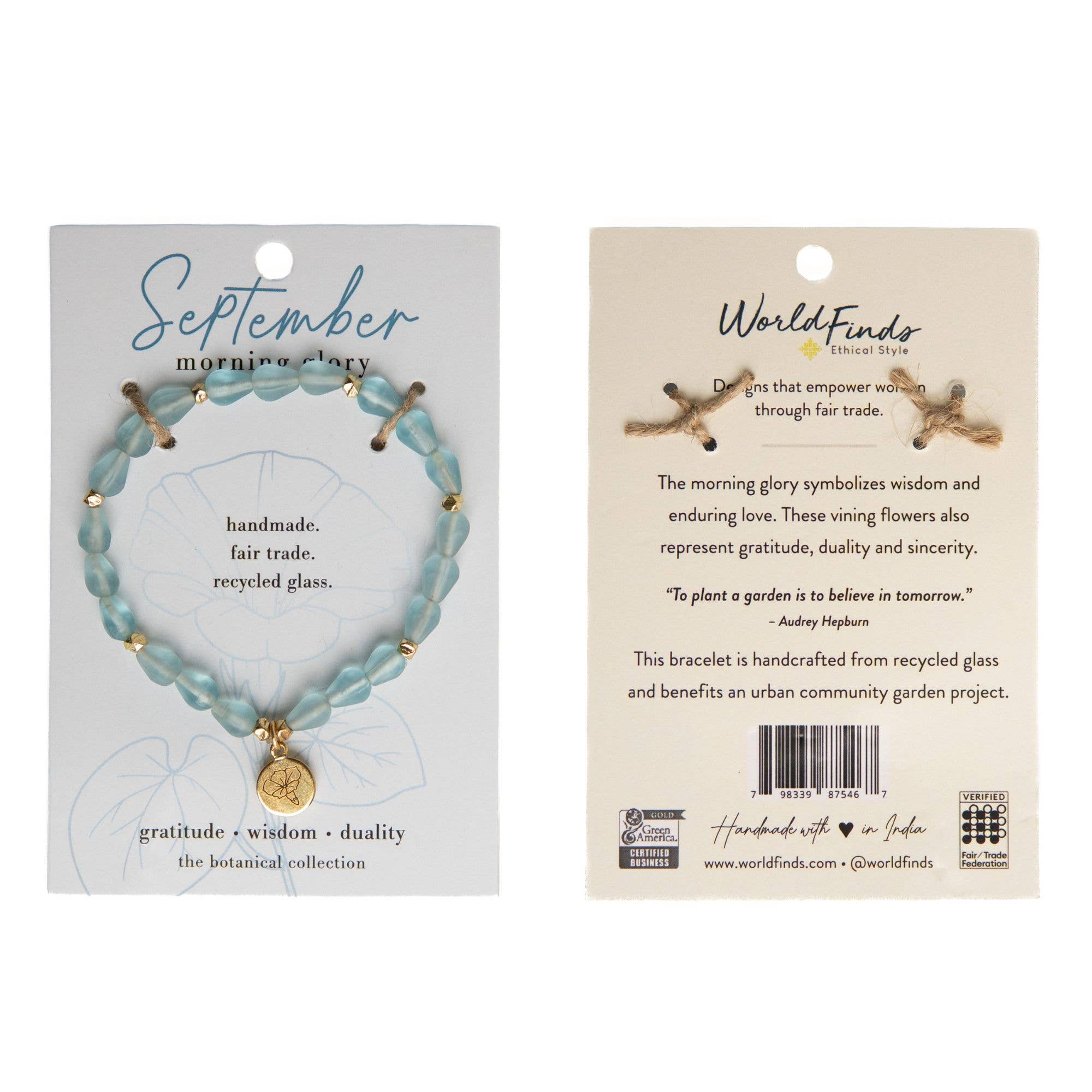 September • Birth Flower Bracelet