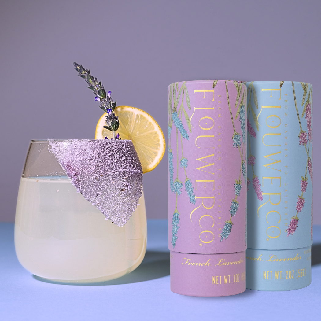 Cocktail Set Case - French Lavender