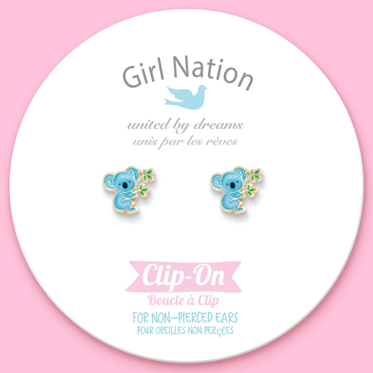 Cute Koala Clip-on Earrings