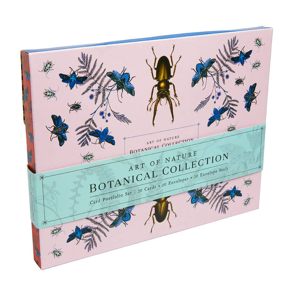 Botanical Card Portfolio Set (Set of 20 Cards)