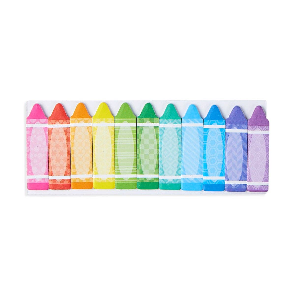 Rainbow Crayons Note Pals Sticky Tabs