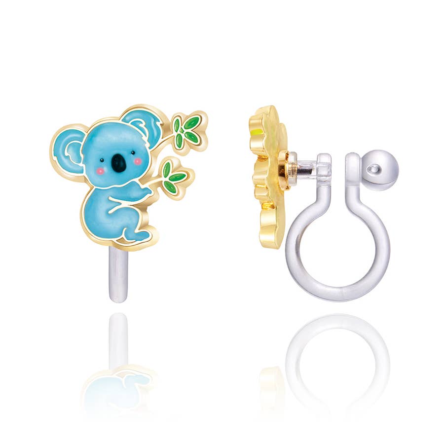 Cute Koala Clip-on Earrings