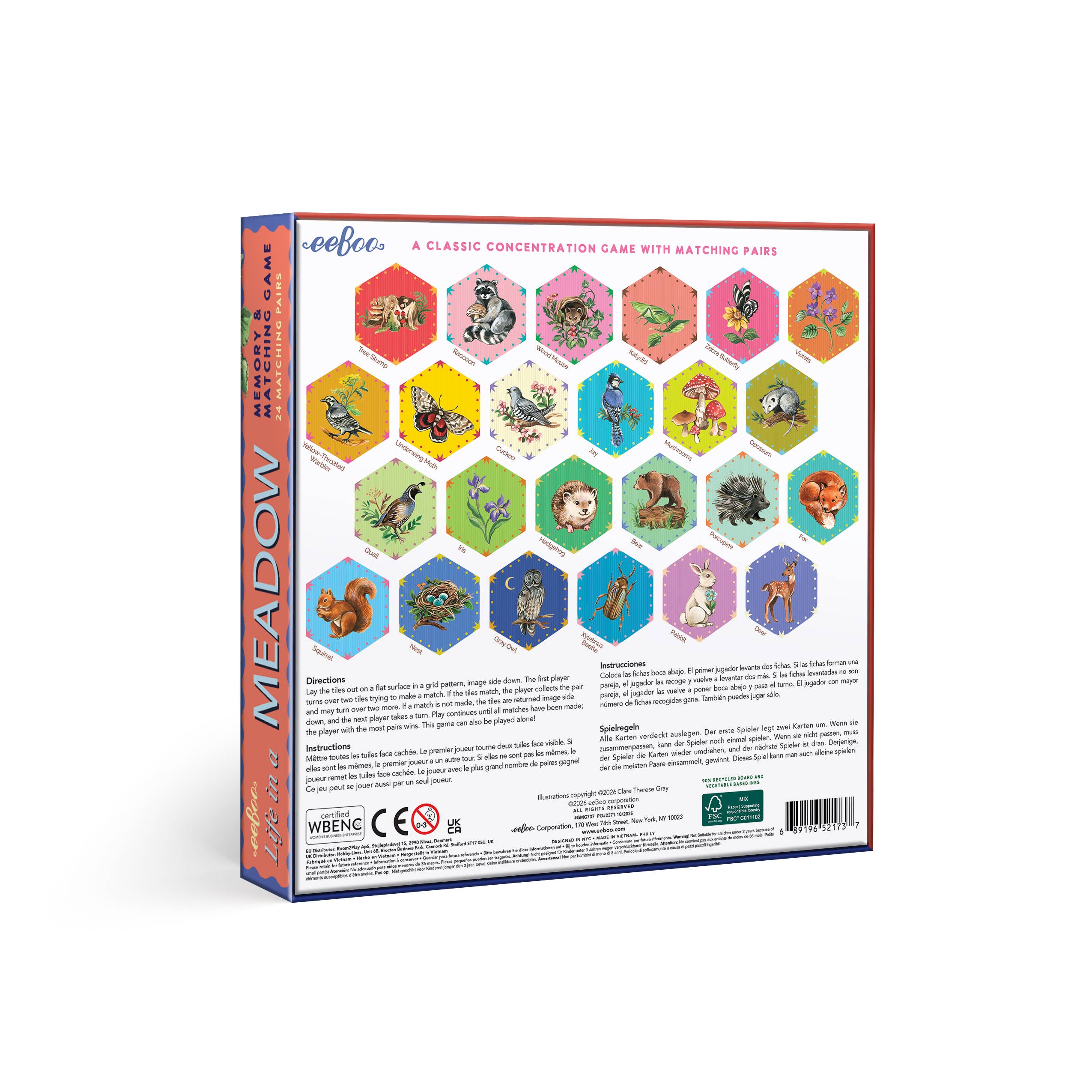 Life in a Meadow Matching Game