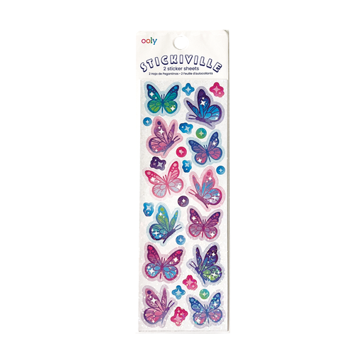 Glittery Butterflies - 2 Sheet