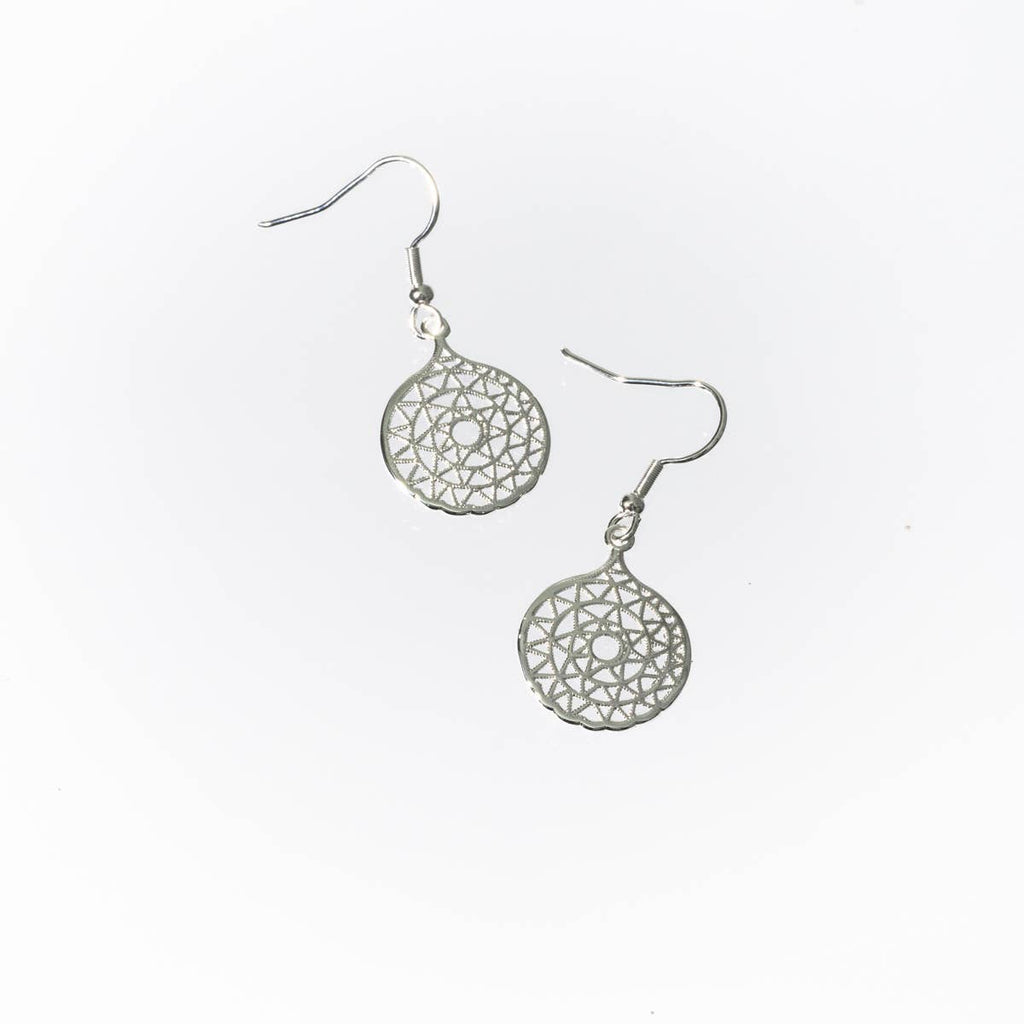 Aurora Earrings (Silver,14K, Rose) - Ethically Made