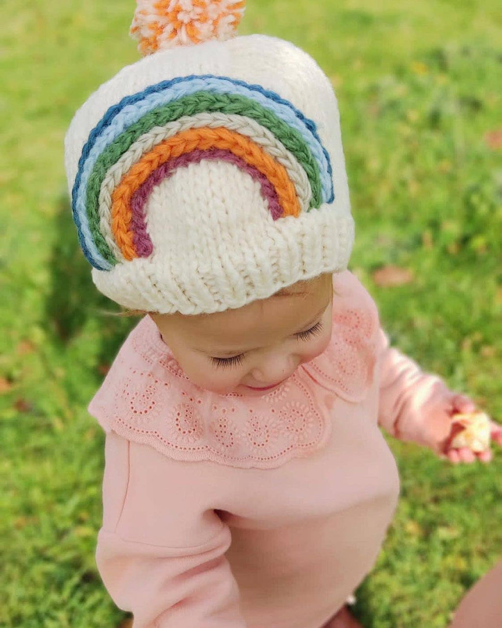 Hand-Knit Soft Merino Wool Beanie