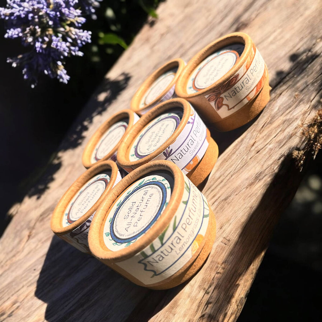 Perfume Balms, All-Natural & Compostable