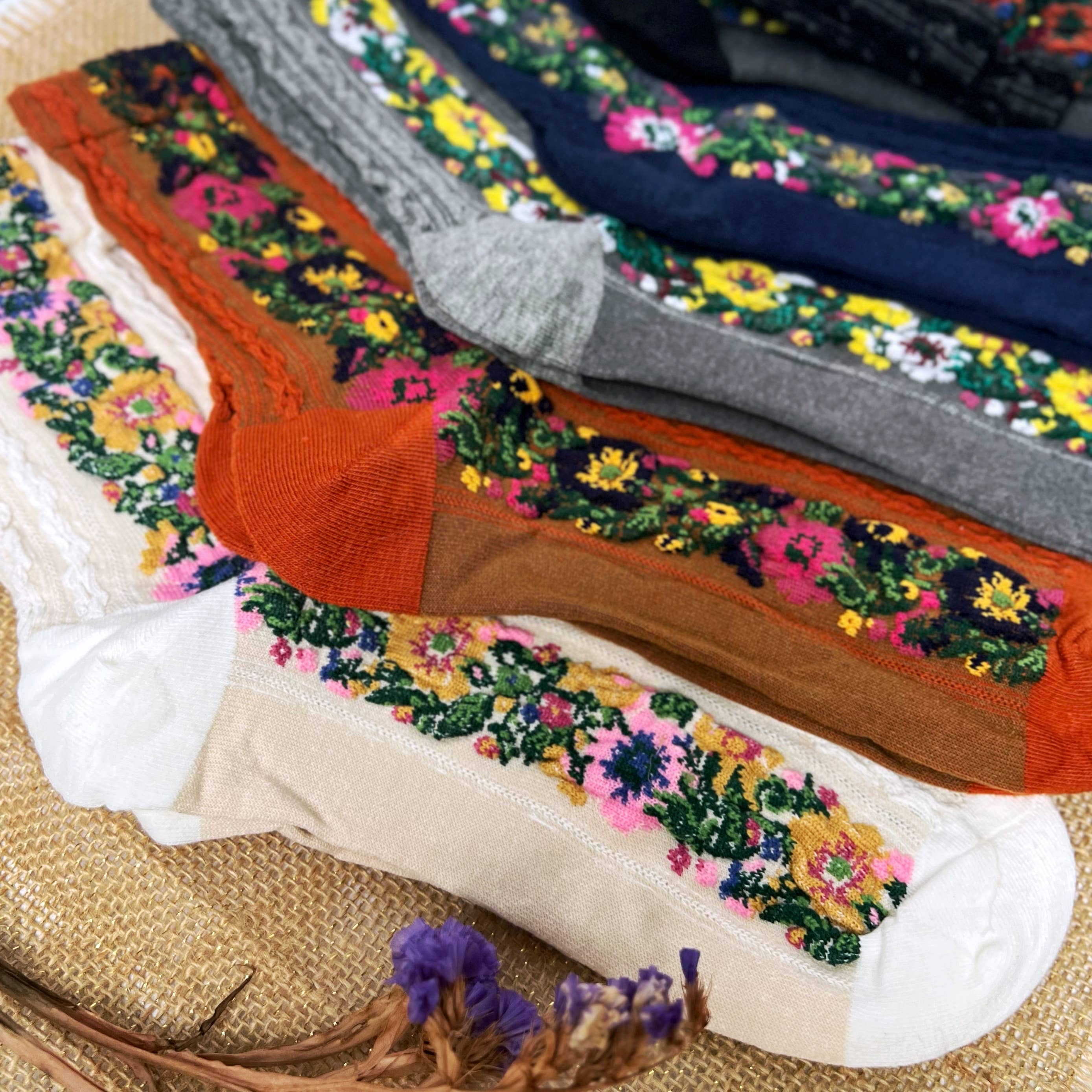 Audrey Vintage Socks