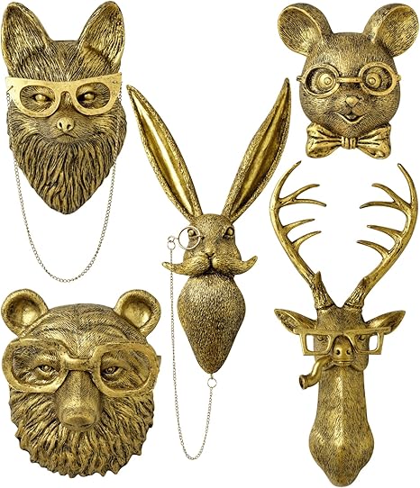 Brass Animal Heads