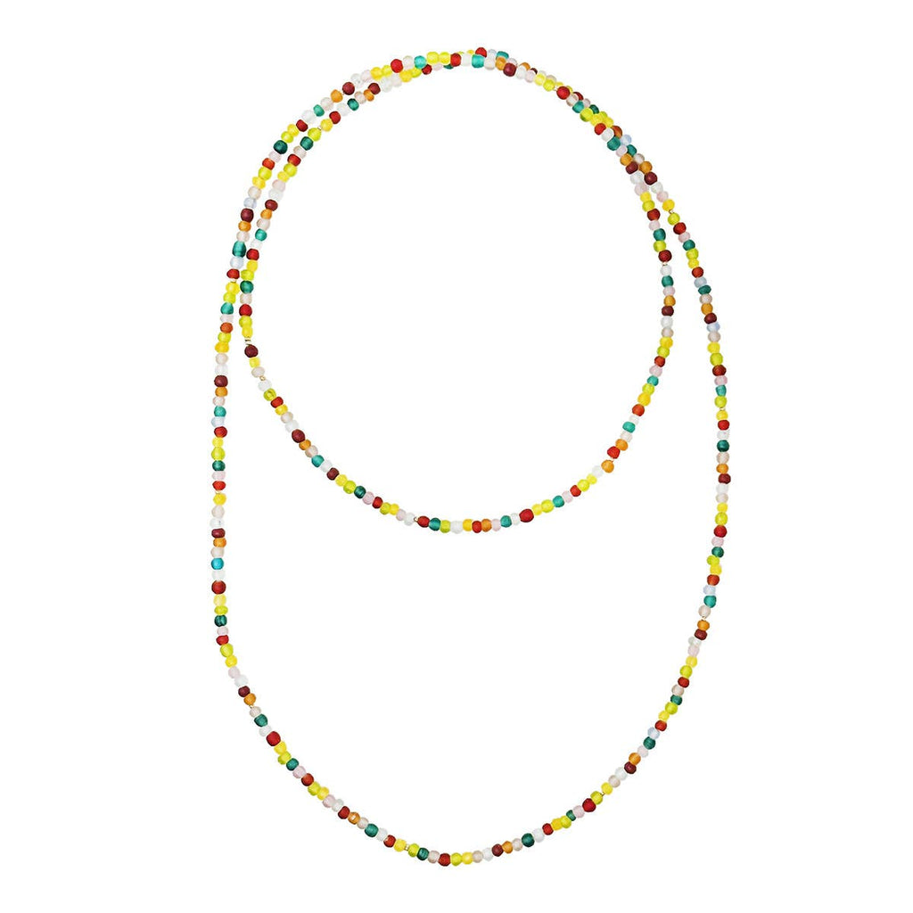 Kaleidoscope Long Strand Necklace