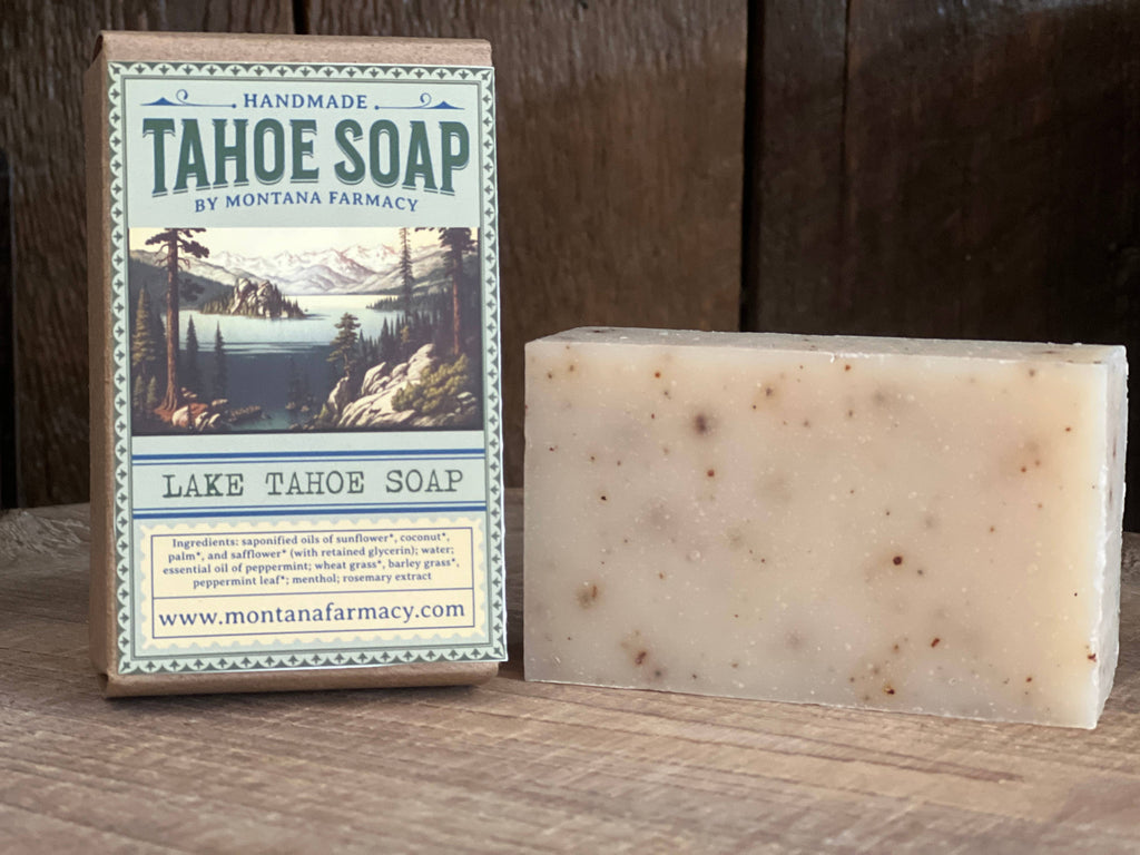 Lake Tahoe Vintage handmade Forest bathing keepsake soap CA