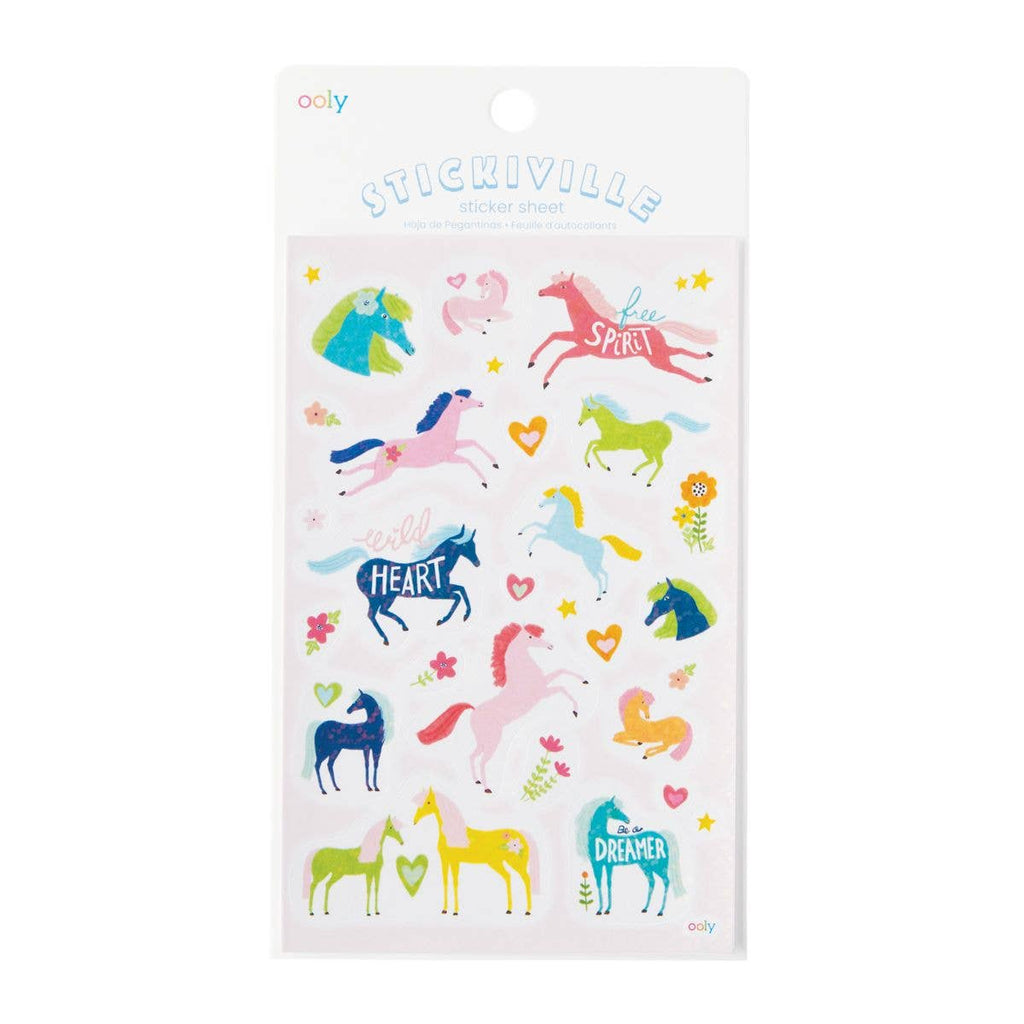 Wild Horses Large Sticker Sheet (1 Sheet)