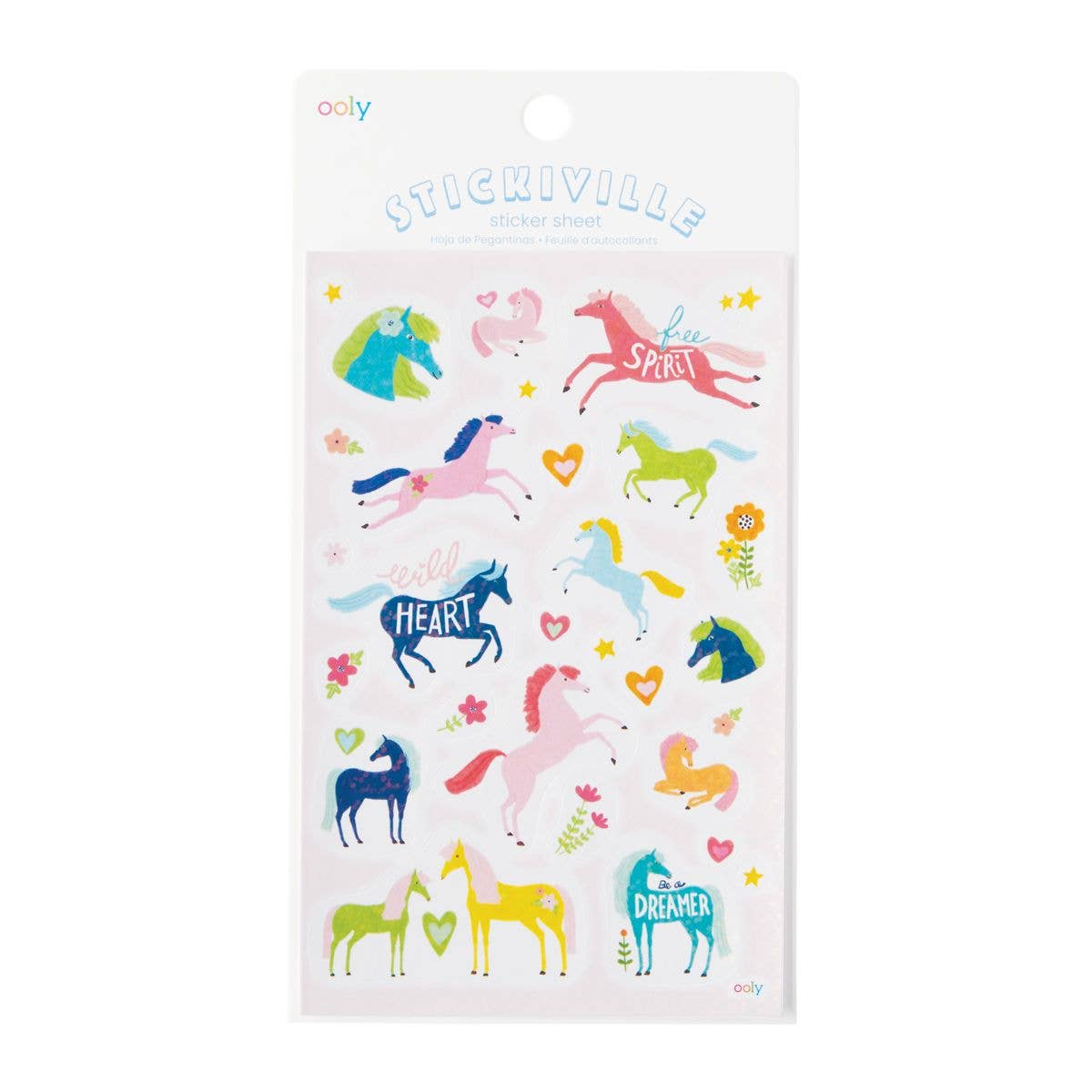 Wild Horses Large Sticker Sheet (1 Sheet)