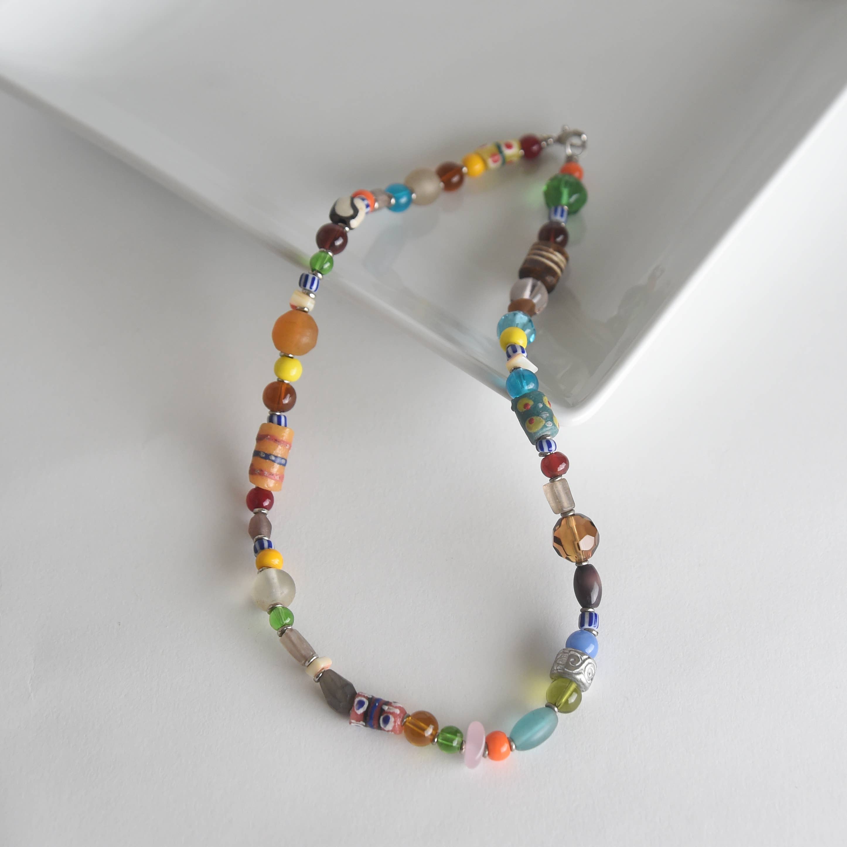 Glass Bead Necklace