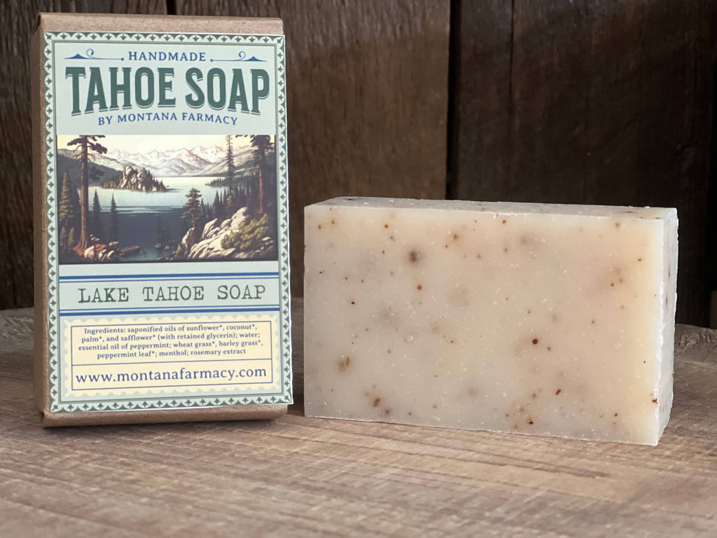 Lake Tahoe Vintage handmade Forest bathing keepsake soap CA