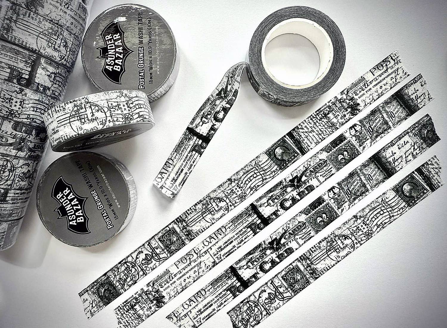 Postal Grunge Washi Tape