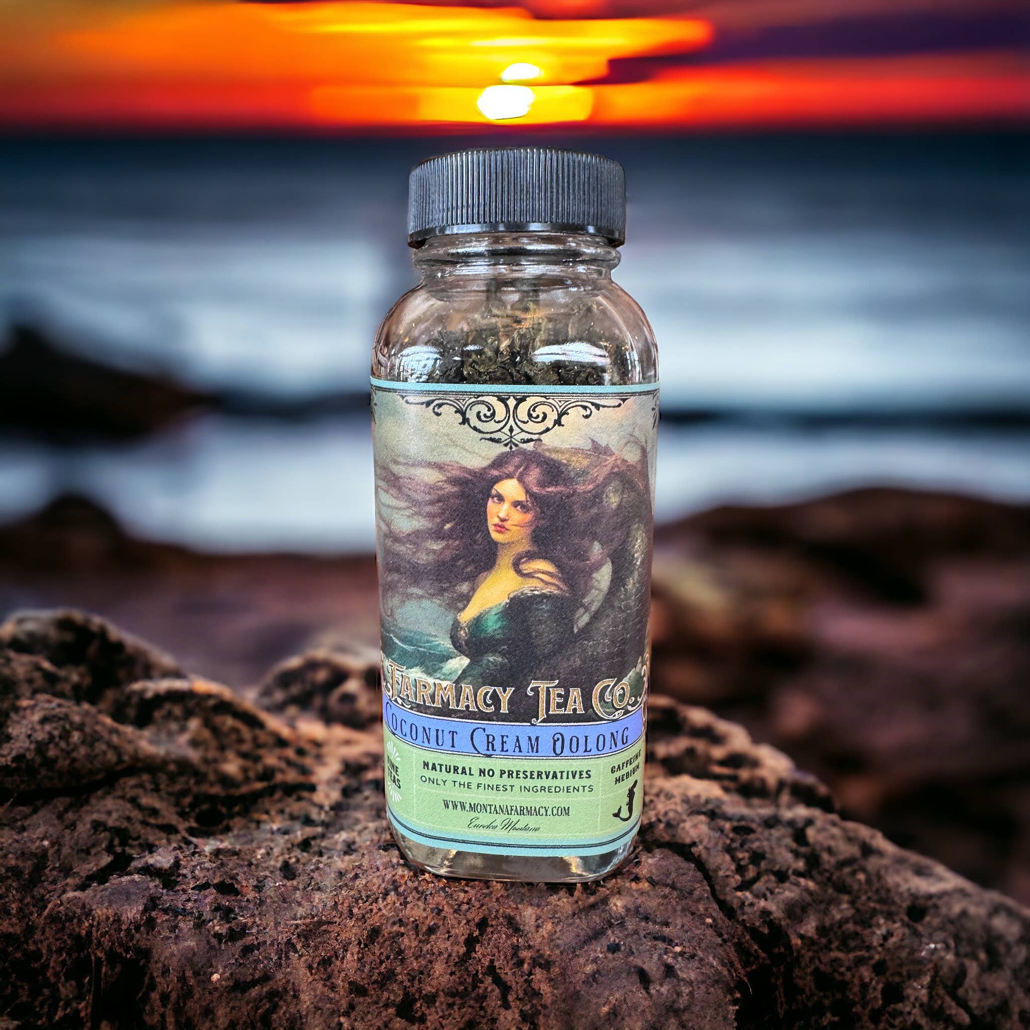 Coconut Cream Oolong Majestic Mermaid Vintage Tea blend – Hello Sunshine