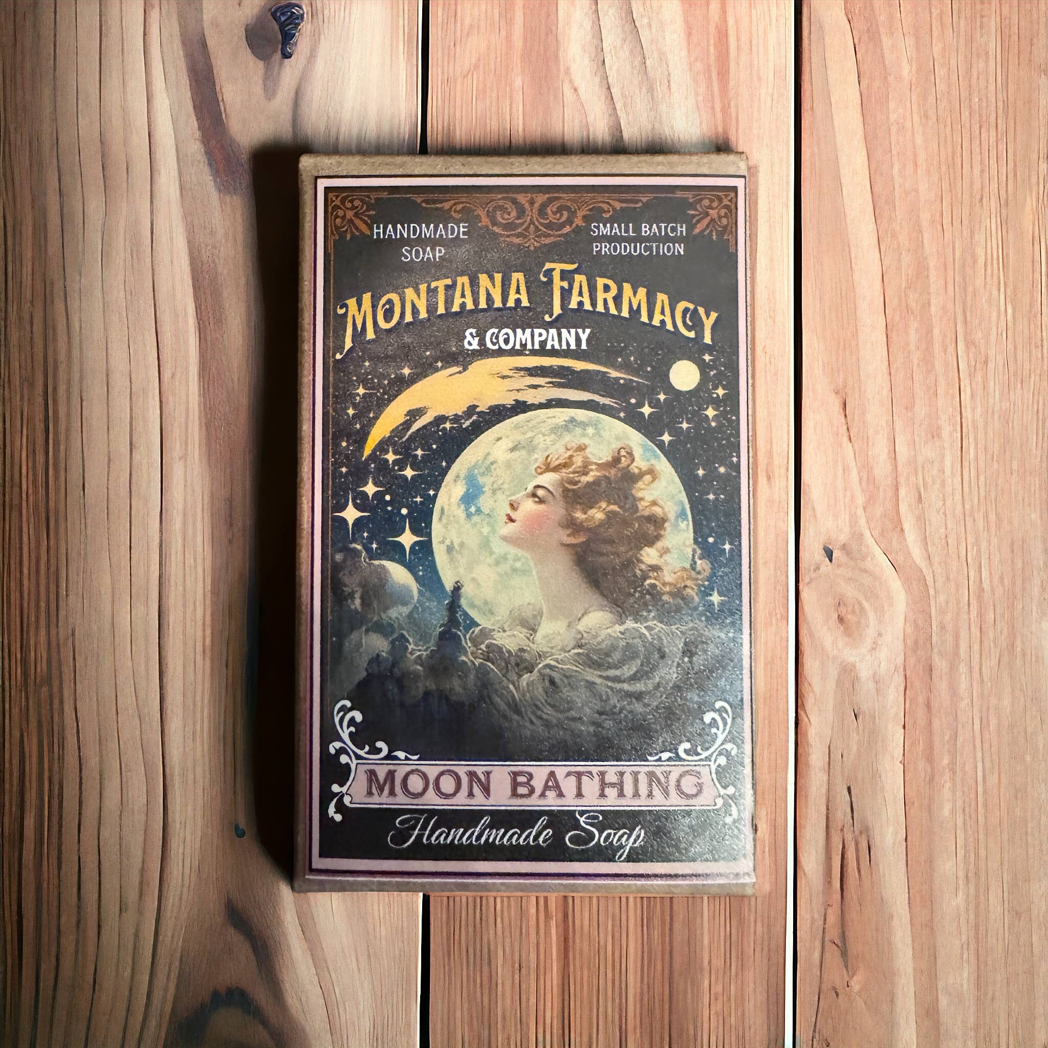 Marvelous night 4 a moon bath handmade soap cypress lavender
