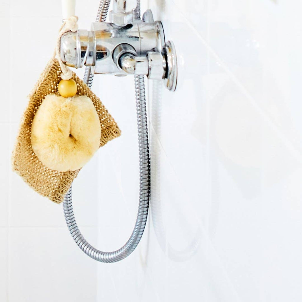 Palm Body Wash Brushes - Natural Sisal or Soft Jute