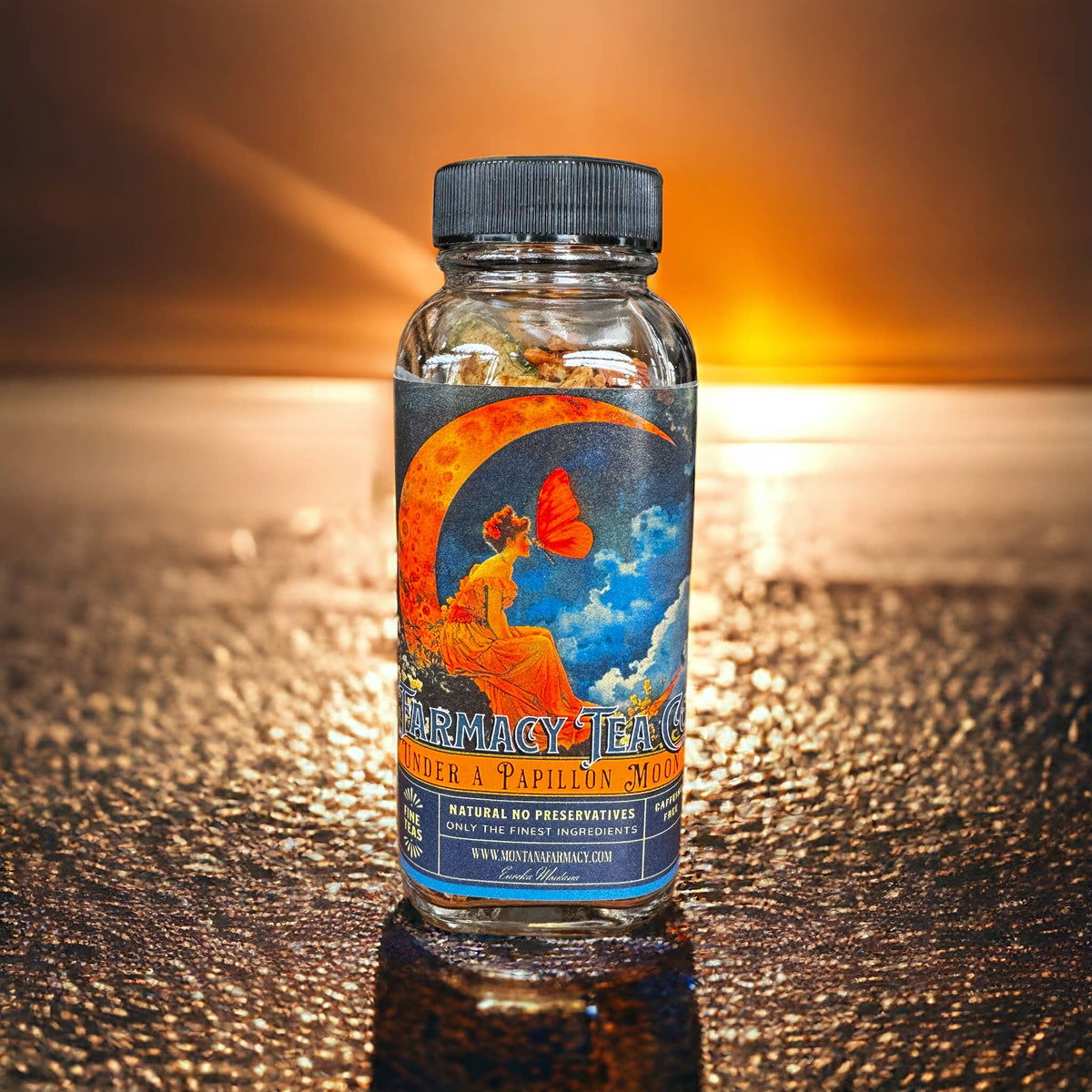 Under a Papillon Moon Herbal Tea