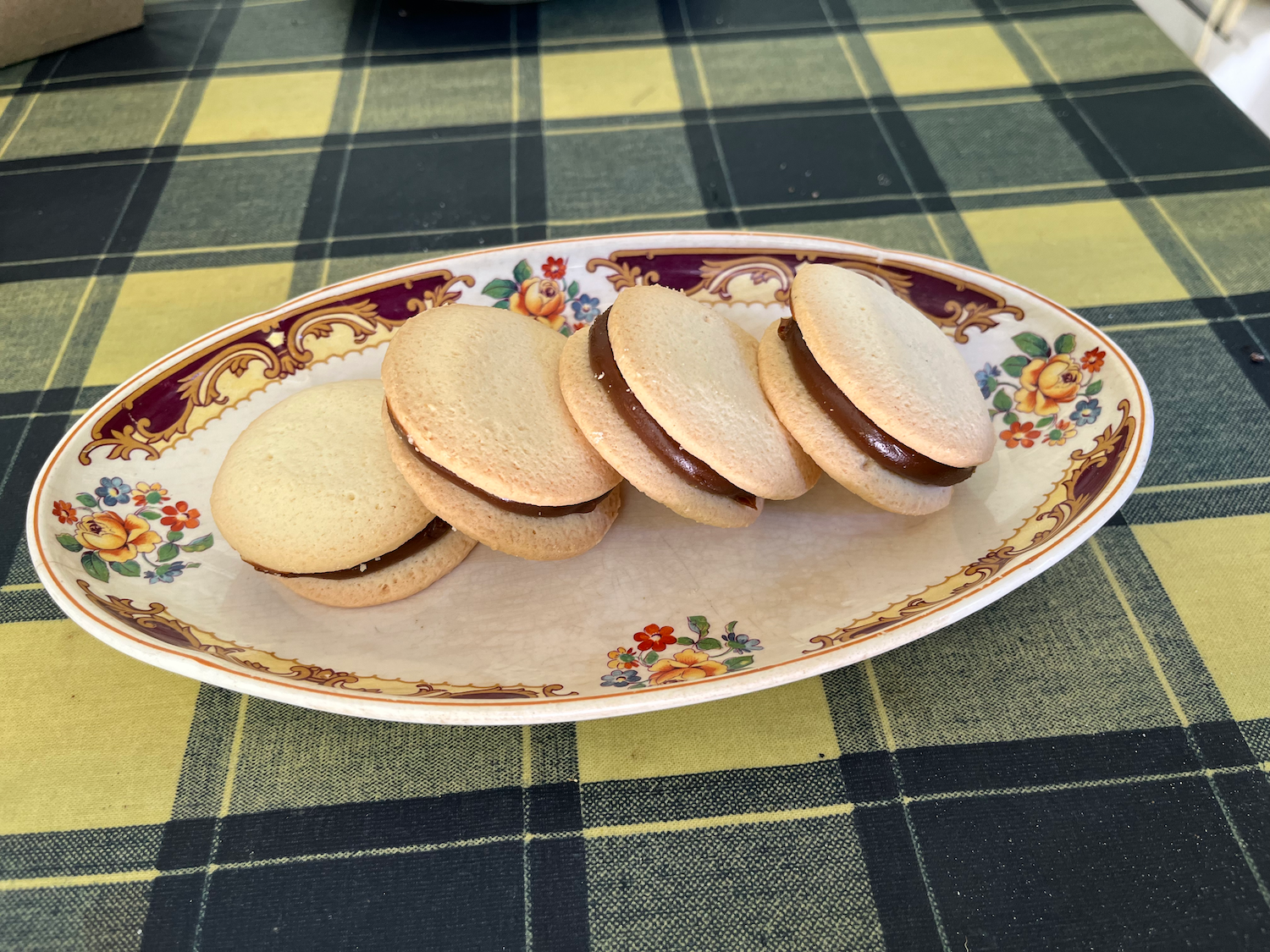 Traditional Alfajores Cookies (No Gluten) - Box of 4